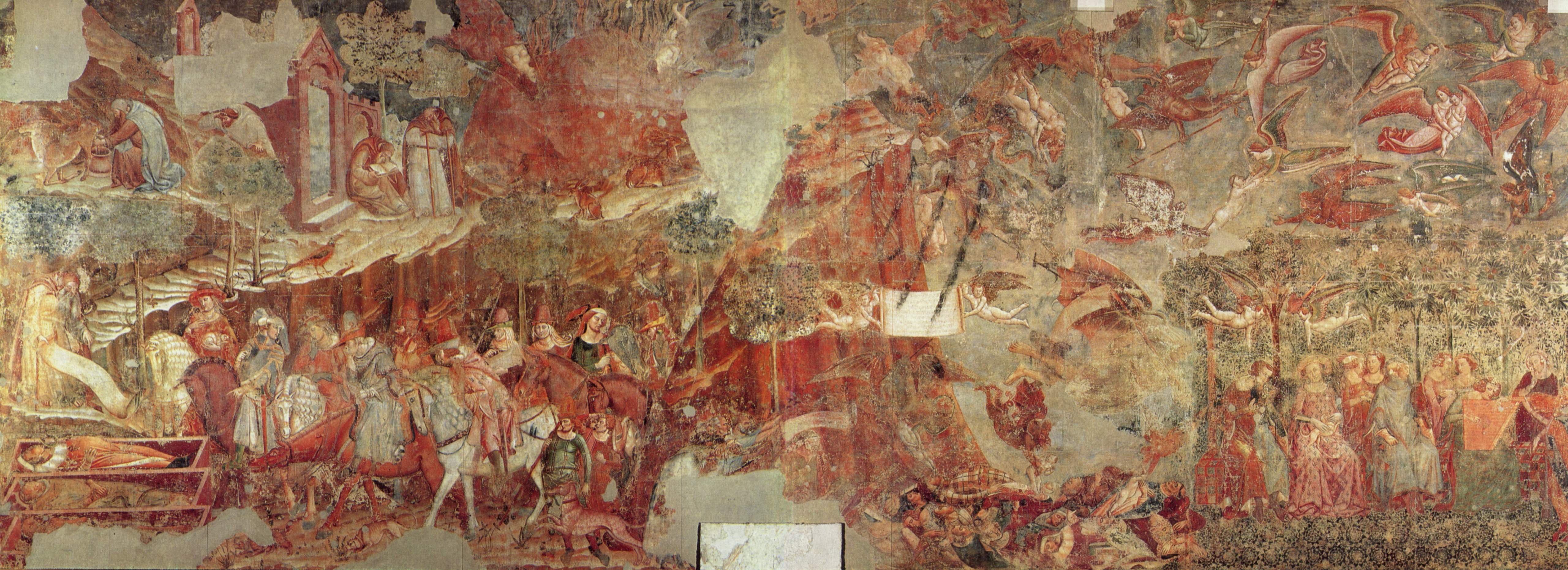 The Inferno, after the Fresco in the Camposanto of Pisa