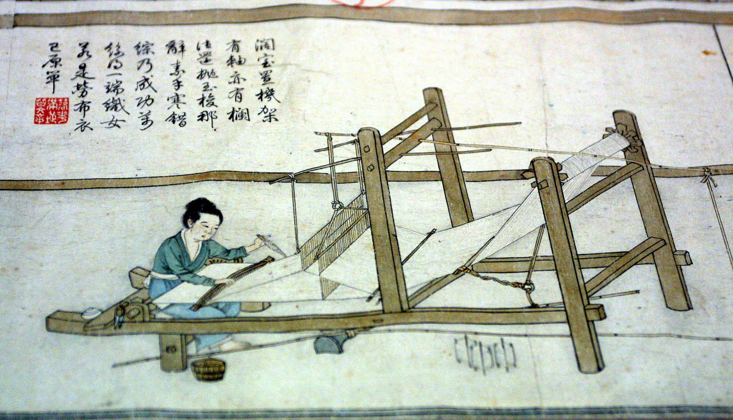 A silk loom