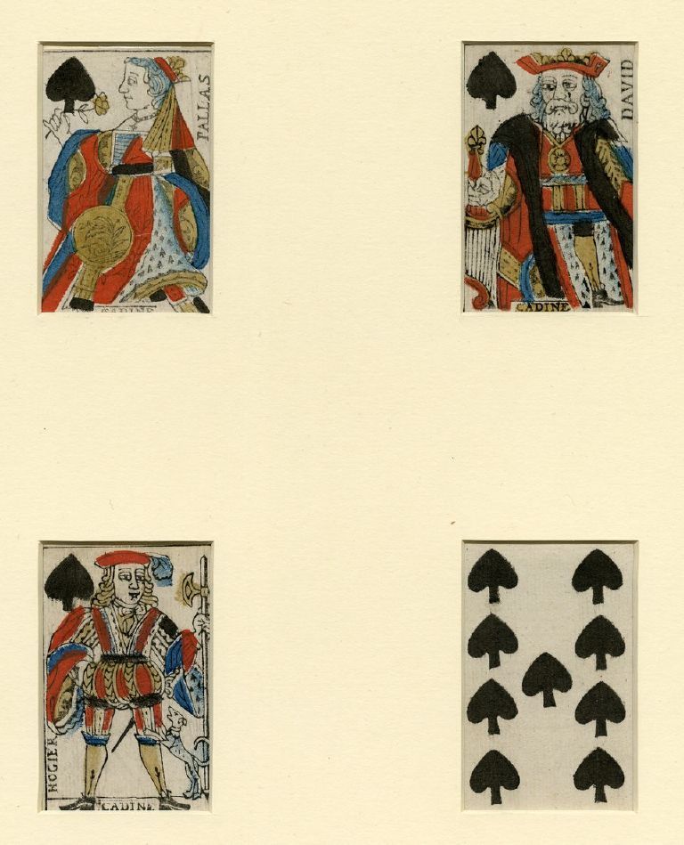 Four Playing Cards
