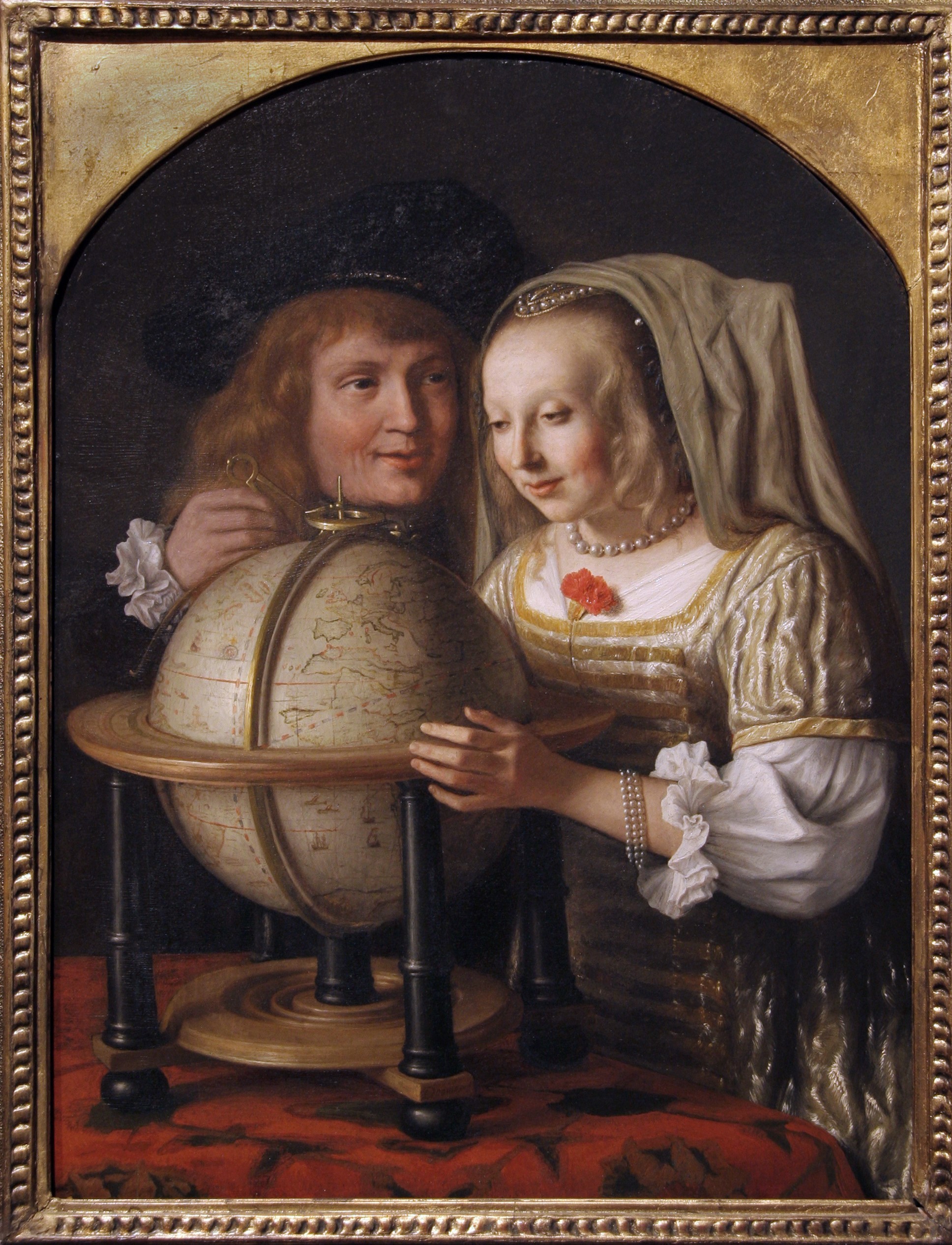 Couple with a Globe<br />
<br />
