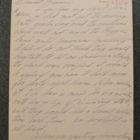 Genevieve Gudger to FPK, May 27, 1934