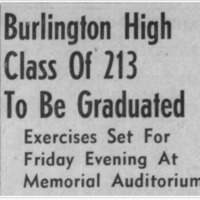 Graduation of the Class of 1940 