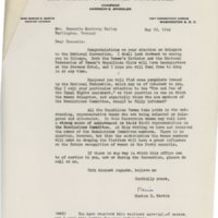 Marion E. Martin to Consuelo Northrop Bailey, 1944 May 23