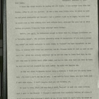 Letter from Frances to Louise- February 6, 1901