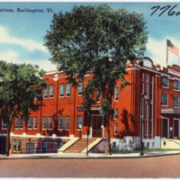 Memorial Auditorium Postcard